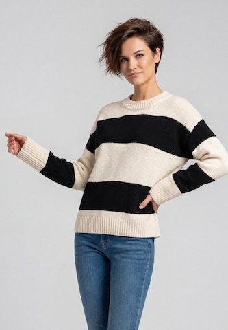KIANNA - Jersey 'Comfy' en beige: frente