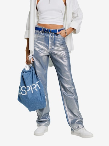 ESPRIT Loosefit Jeans in Zilver