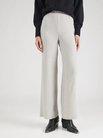 PIECES Loose fit Pants 'PCLina' in Grey: front