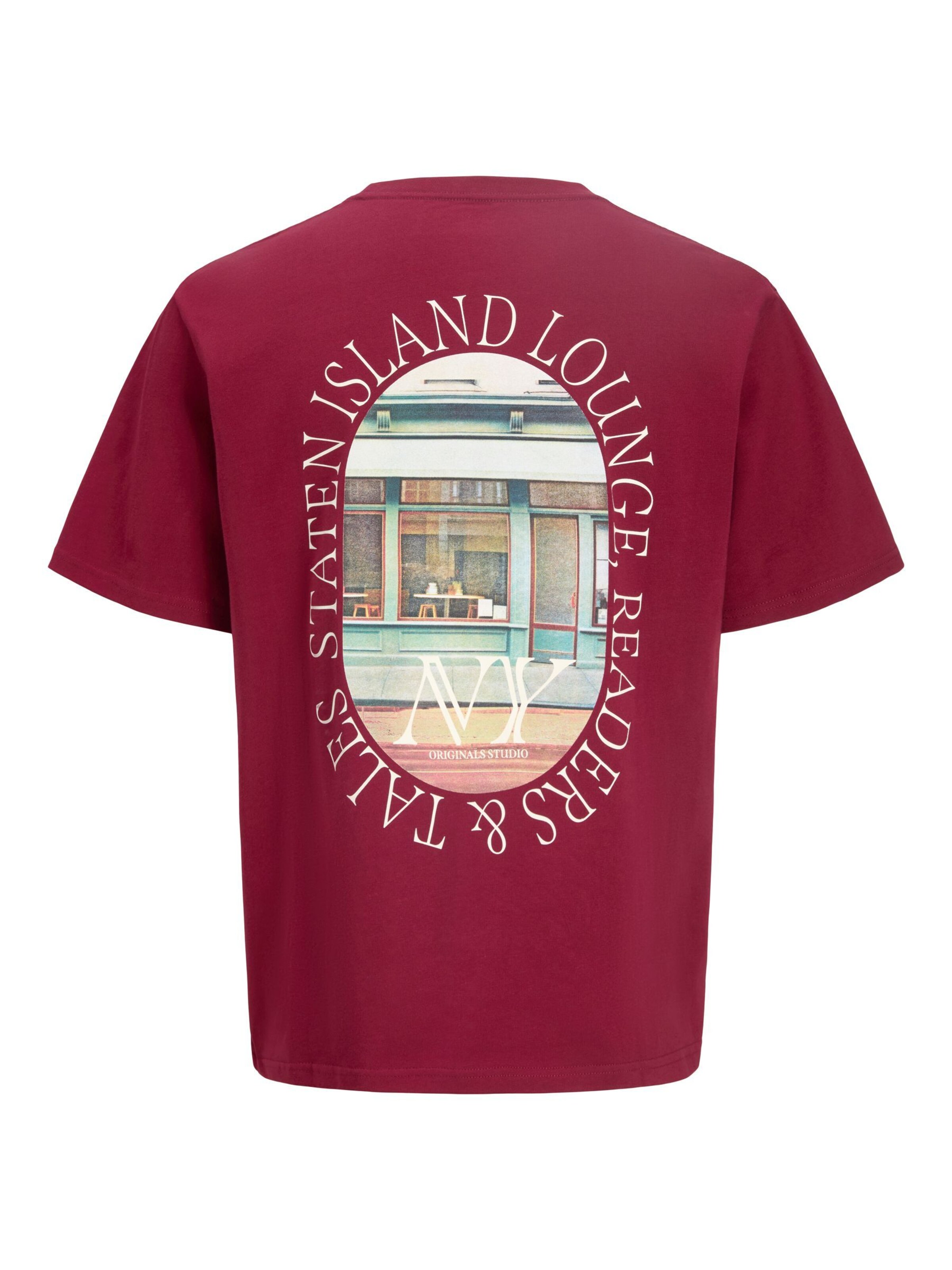 JACK & JONES Shirt in Rood