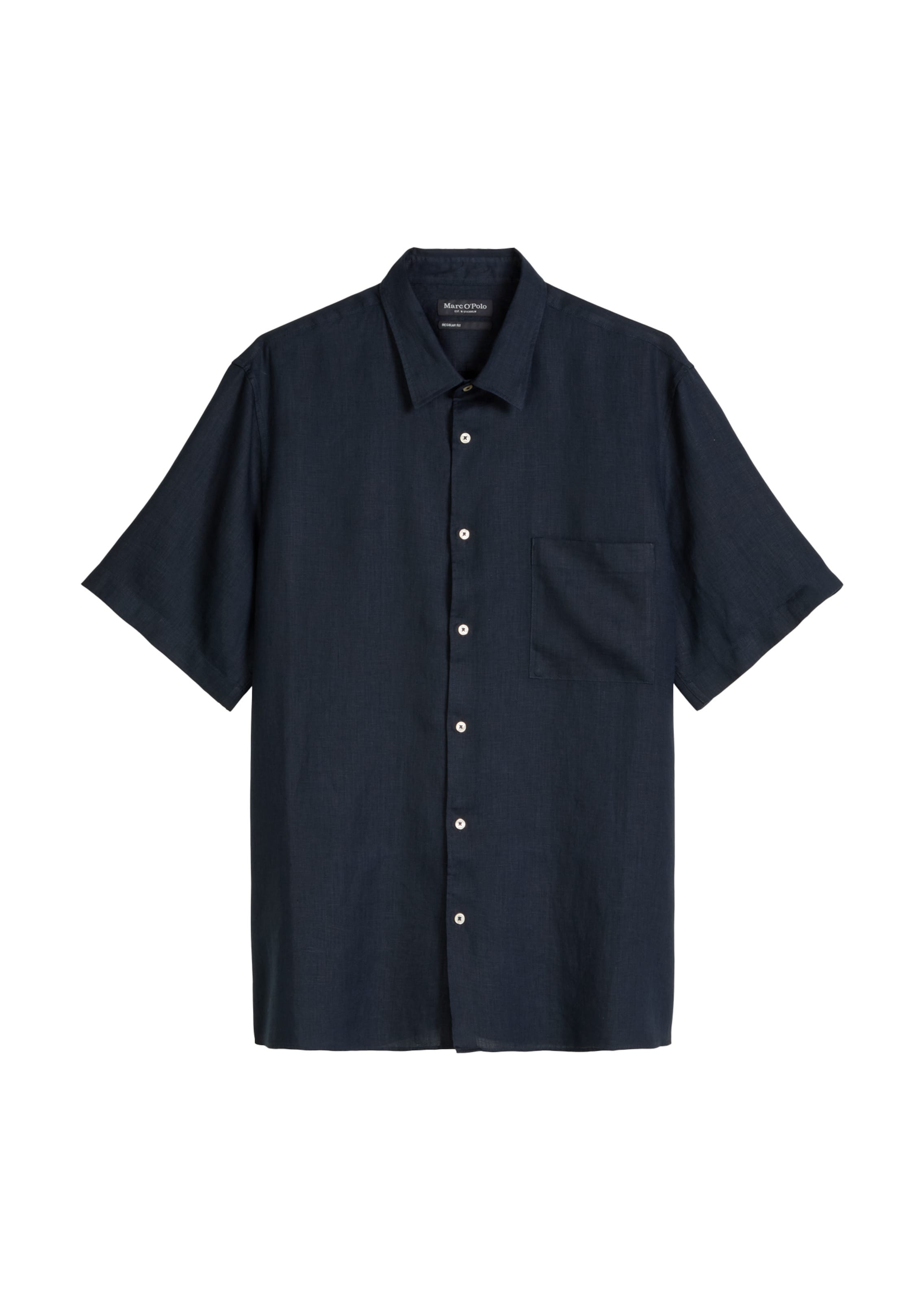 Marc O'Polo Hemd in Blau: Vorderseite