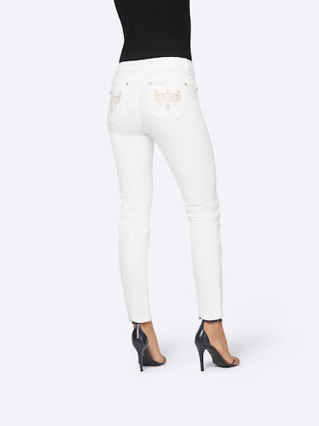 regular Jeans di heine in bianco