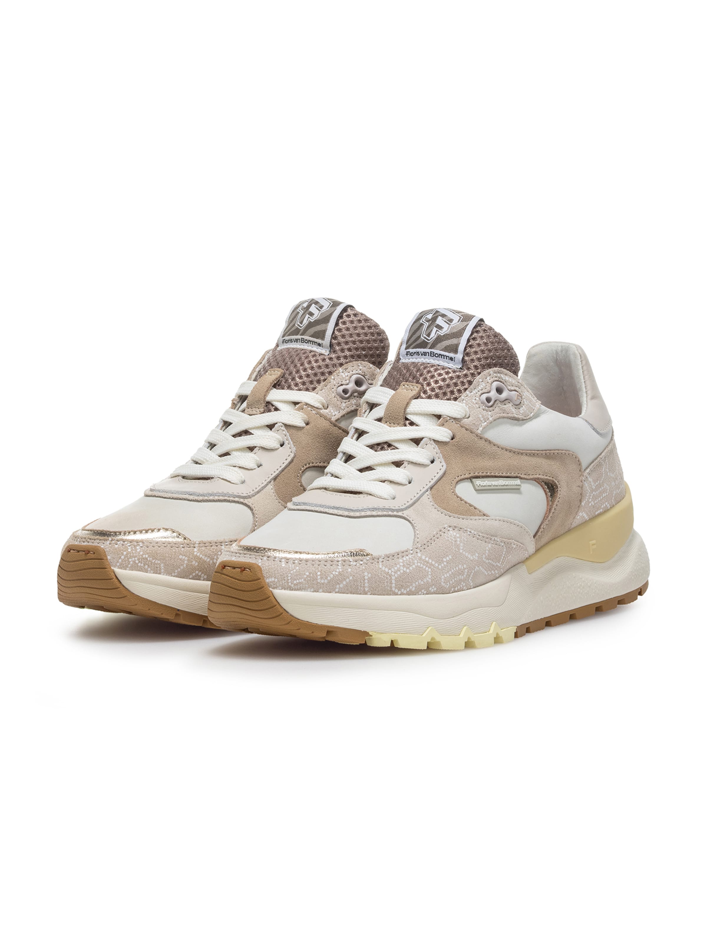Floris van Bommel Sneakers 'Treni 02' in Beige