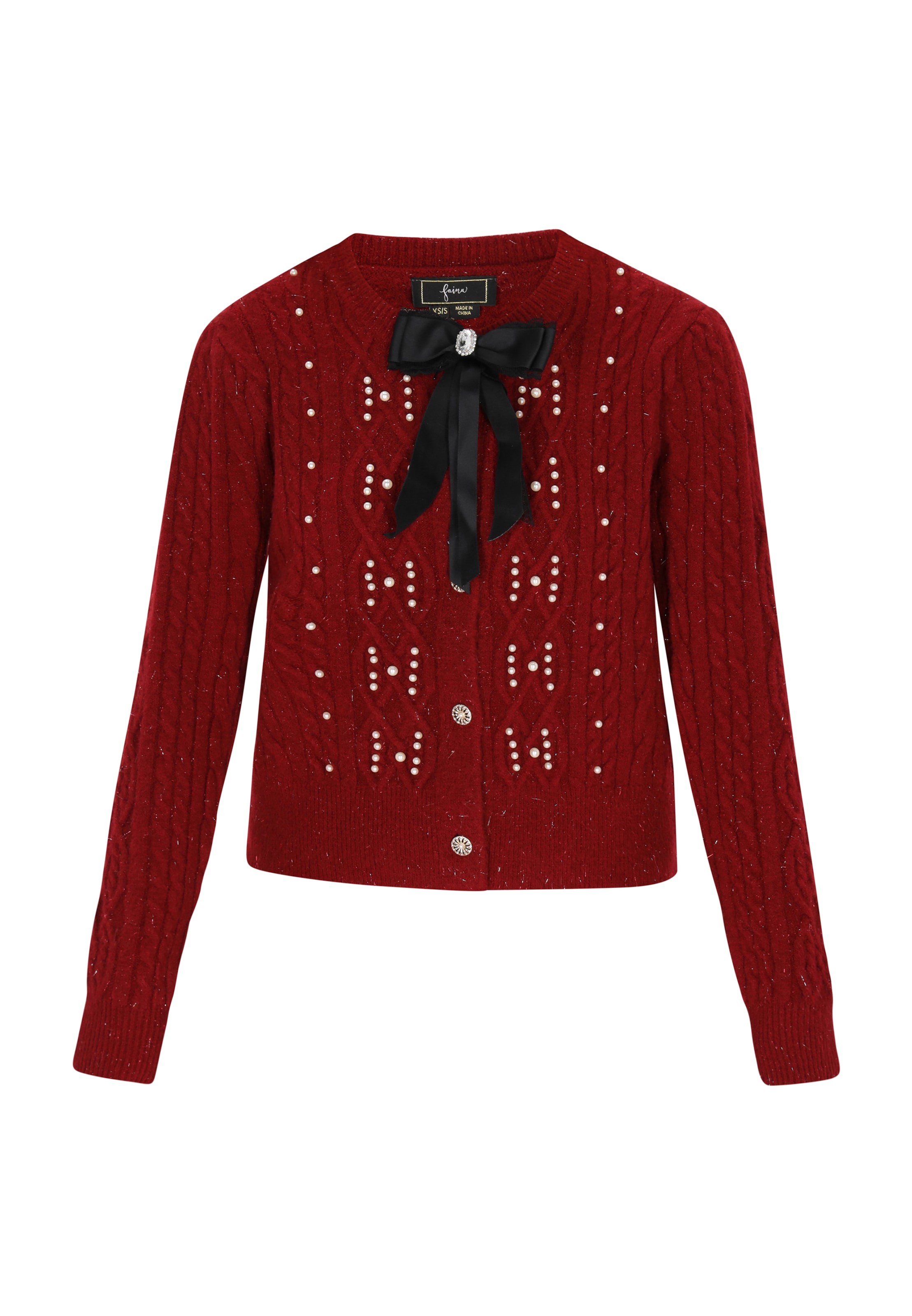 faina Kofta i röd: framsida