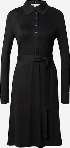 TOMMY HILFIGER Shirt Dress in Black: front