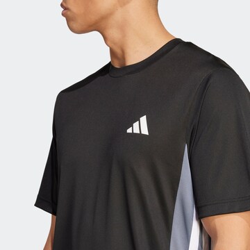 juoda ADIDAS PERFORMANCE Sportiniai marškinėliai 'ESS'