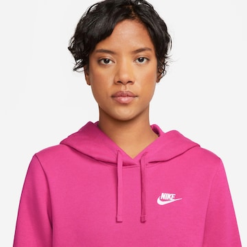 Nike Sportswear Sweatshirt 'Club Fleece' in Pink