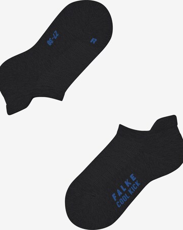 FALKE Socken 'Cool Kick' in Schwarz: Vorderseite
