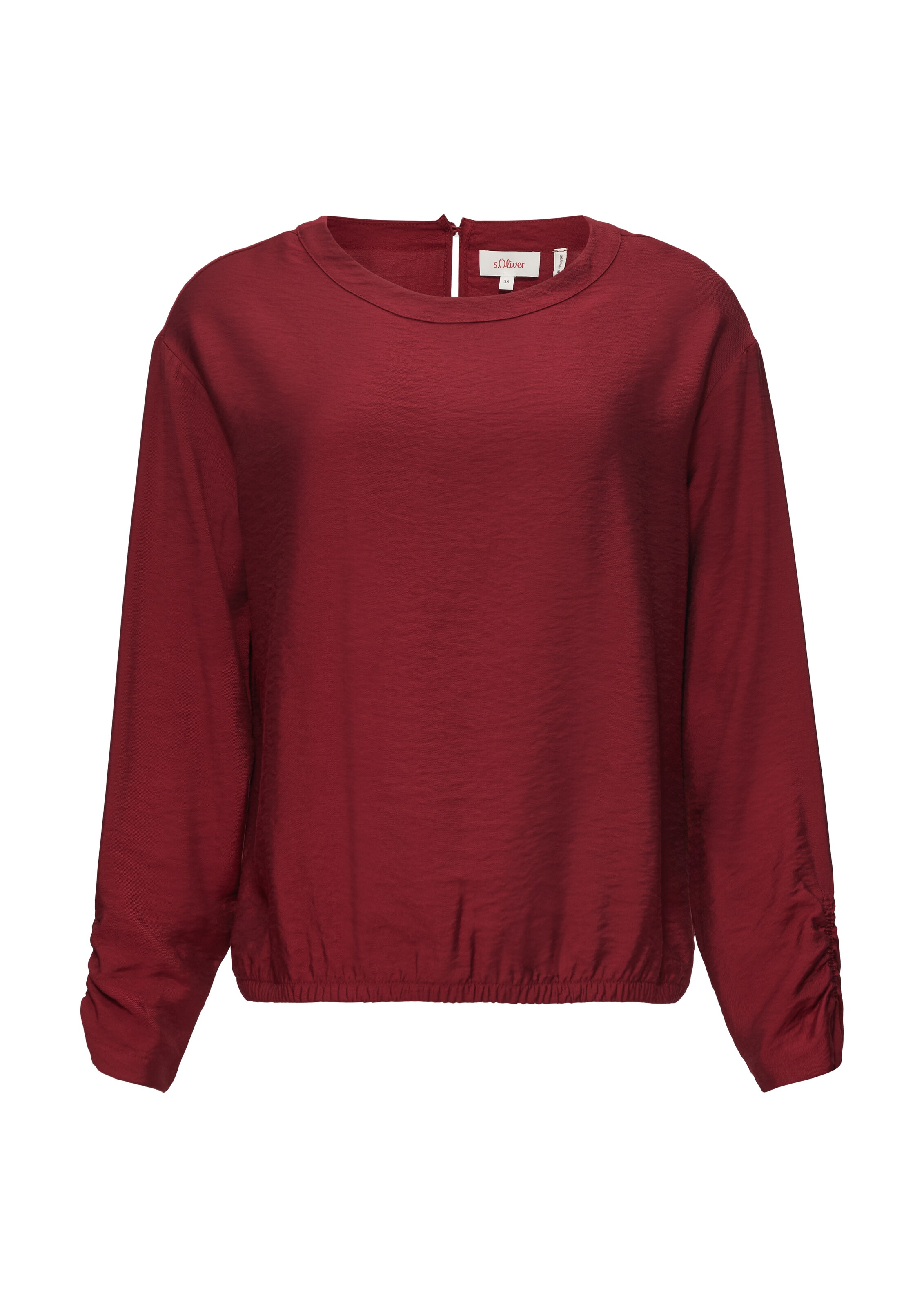 s.Oliver Bluse in Rot: Vorderseite