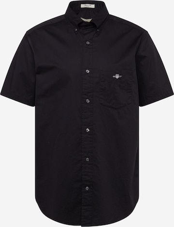 GANT Regular Fit Skjorte i svart: forside