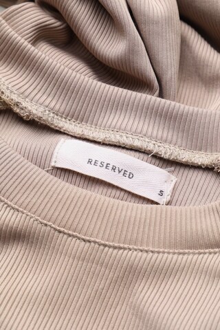 Reserved Top & Shirt in S in Brown