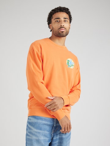 SCOTCH & SODA Sweatshirt in Orange: front