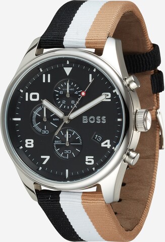 BOSS Analoog horloge in Gemengde kleuren: voorkant