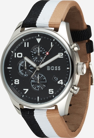 BOSS Black Analoog horloge in Gemengde kleuren: voorkant