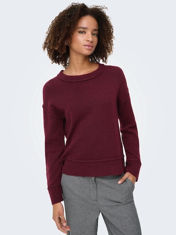 ONLY Pullover 'ONLHAZEL' i rød
