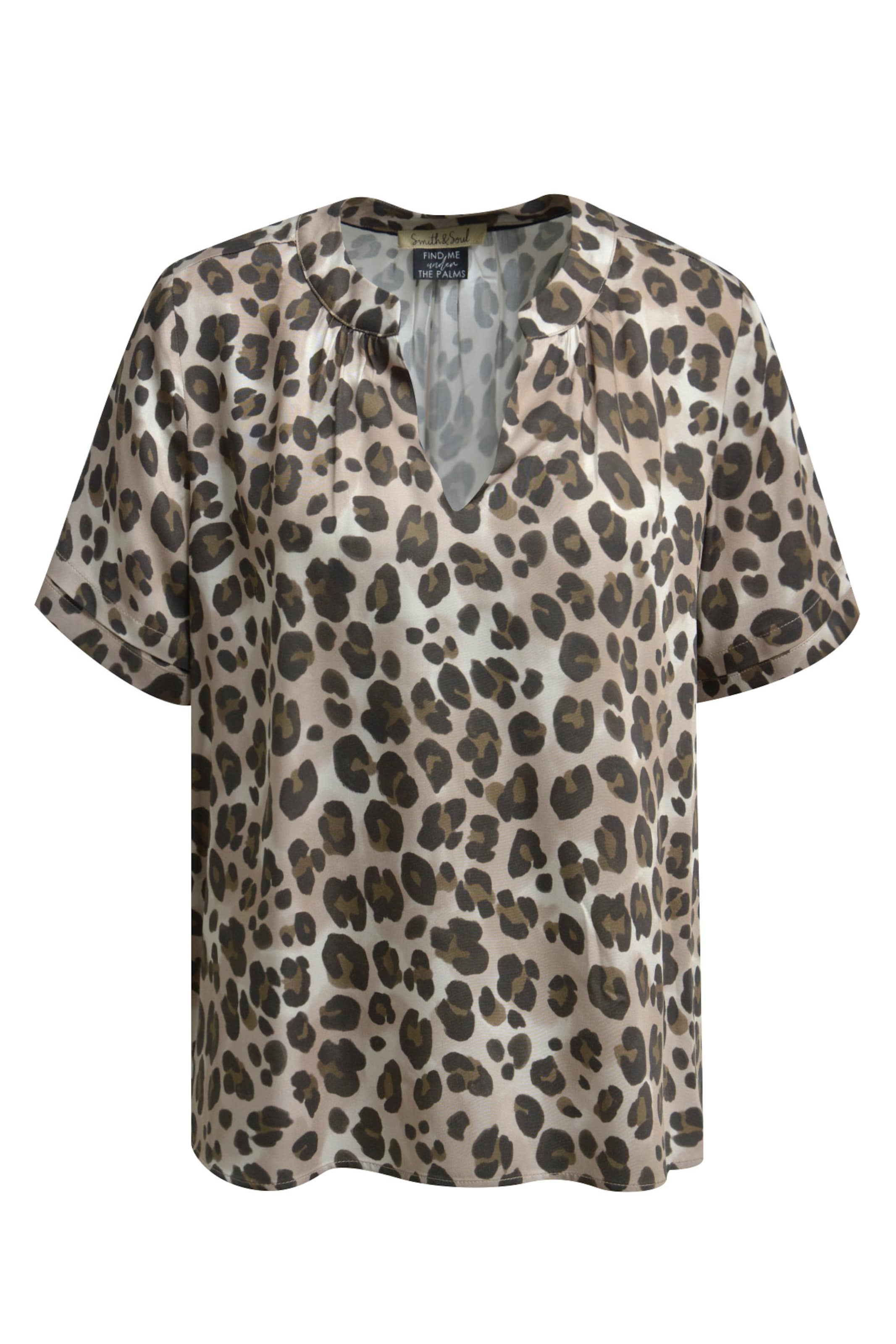 Smith&Soul Blouse in Brown: front