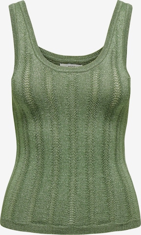 Top in maglia 'BEAUTY' di JDY in verde: frontale