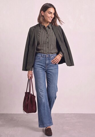 STREET ONE Basic Blazer in Unifarbe in Braun