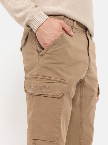 CAMEL ACTIVE Tapered Cargo Pants in Beige