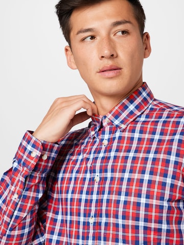 SEIDENSTICKER Regular fit Button Up Shirt in Red