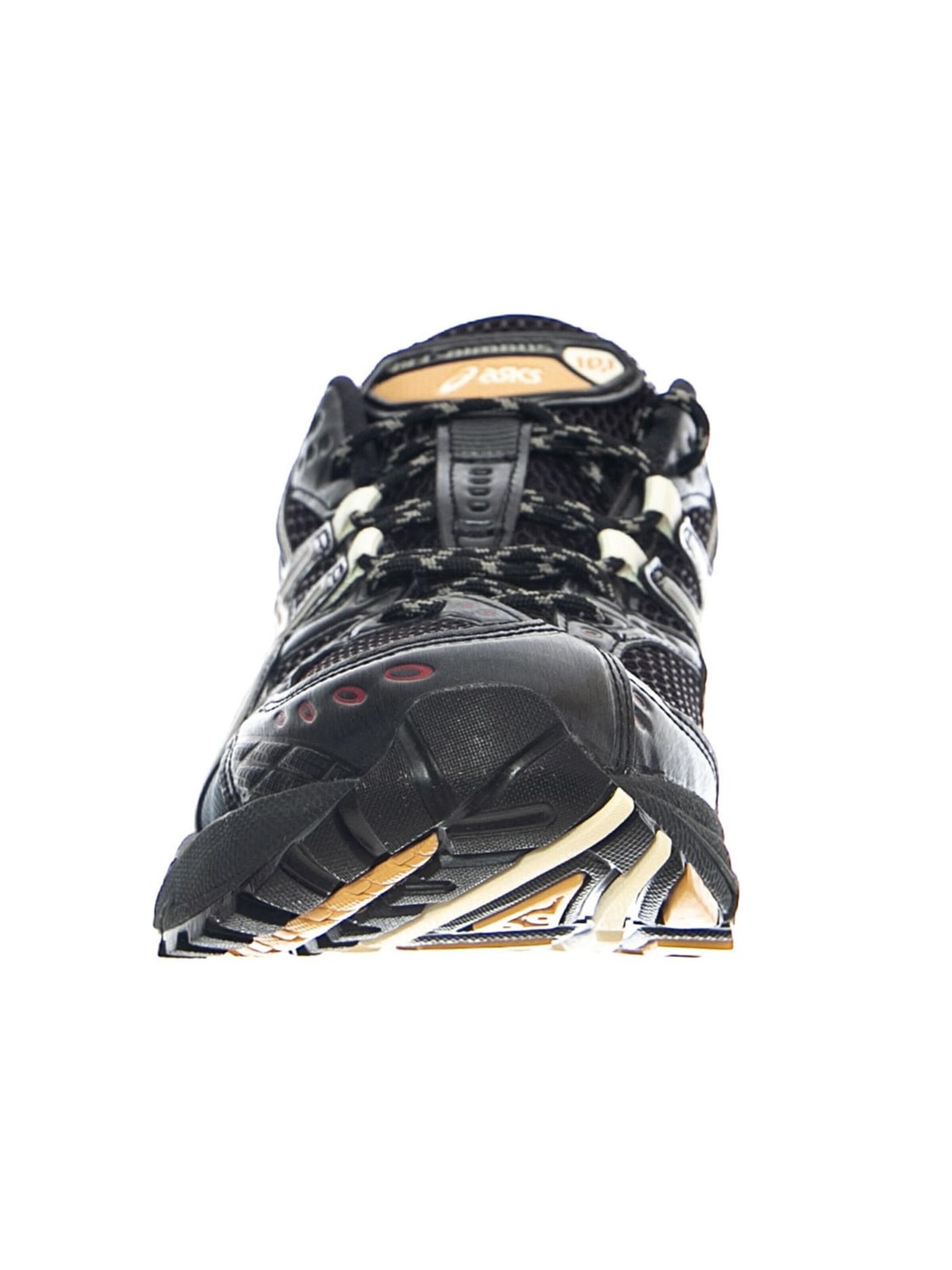 Chaussure de sport à lacets 'GEL-Nimbus 10.1' ASICS en noir