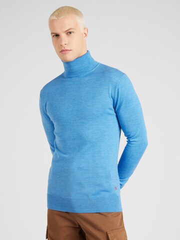 SCOTCH & SODA Sweter w kolorze niebieski: przód
