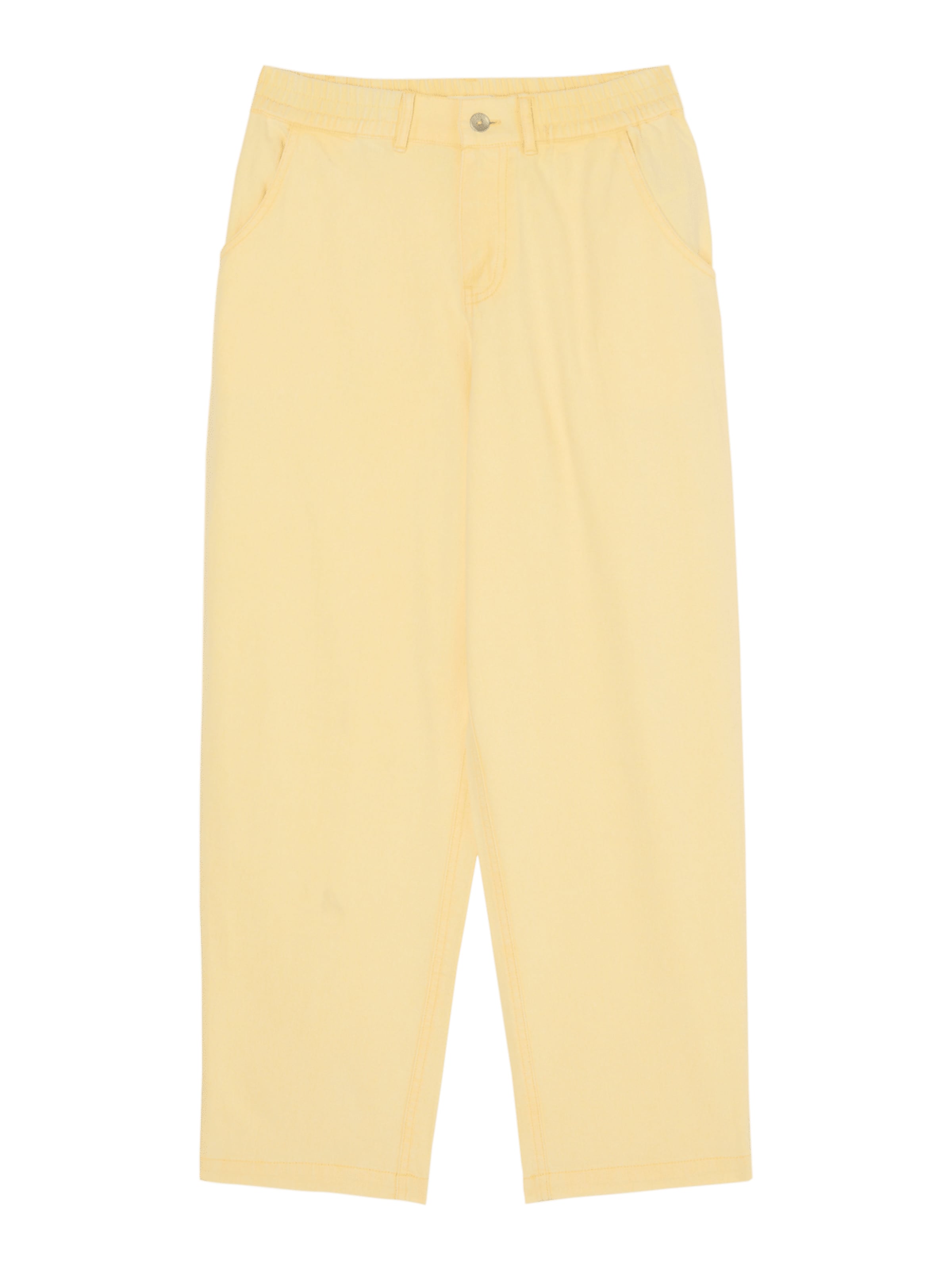 ROXY Baggy Pants 'Break My Soul' in Yellow: front