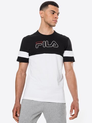 FILA Functioneel shirt 'Jadon' in Zwart: voorkant