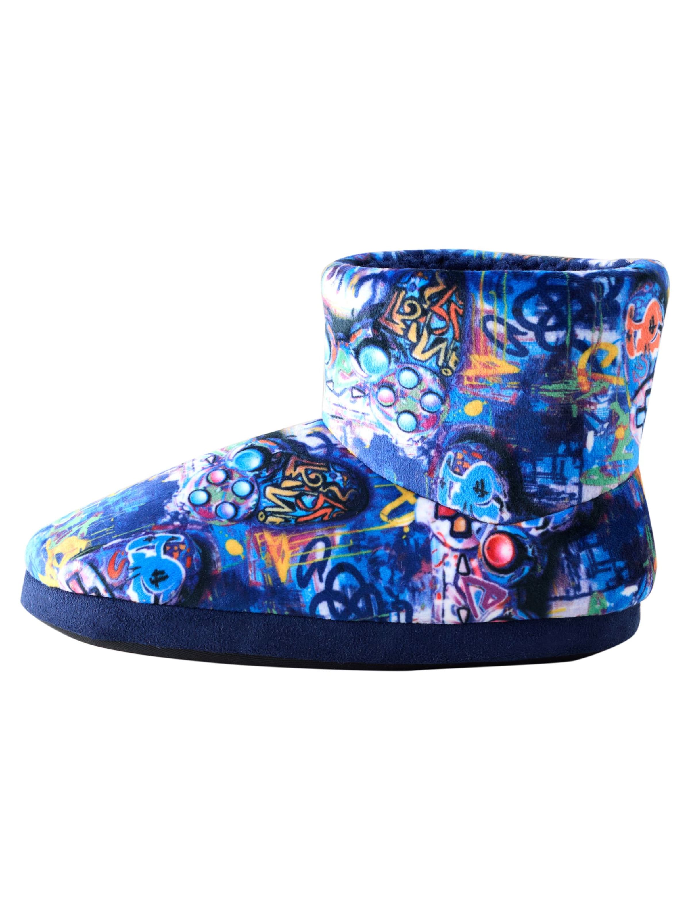 Ciabatta di Next in blu: frontale