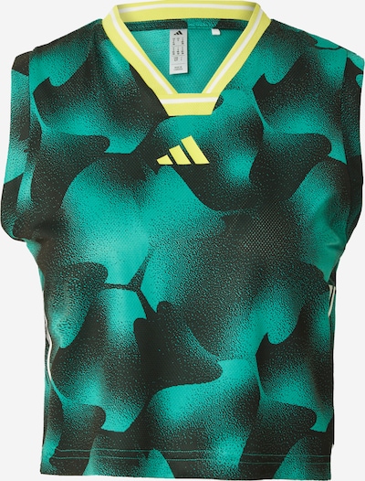 ADIDAS SPORTSWEAR Sportski top 'Tiro' u tamo žuta / žad / tamno zelena / bijela, Pregled proizvoda