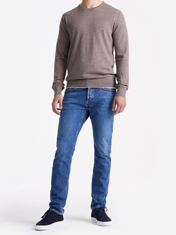KING Essentials Shirt 'The John'‌ in Braun