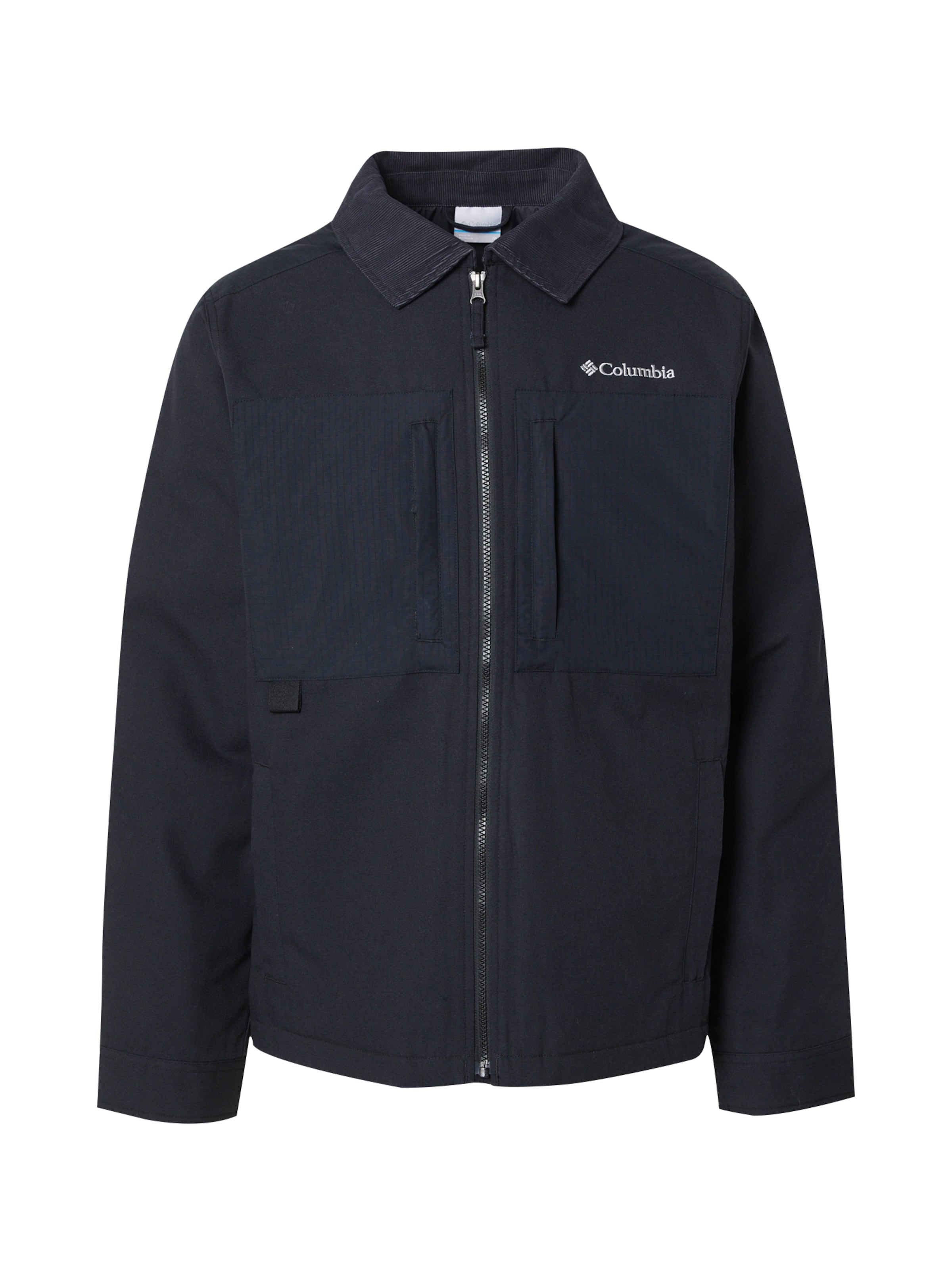 COLUMBIA Μπουφάν πεζοπορίας 'Loma Vista' σε μαύρο: μπροστά