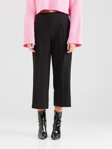 Wide leg Pantaloni cu dungă 'SARA' de la VERO MODA pe negru: față