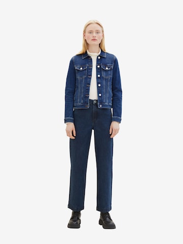 TOM TAILOR DENIM Overgangsjakke i blå