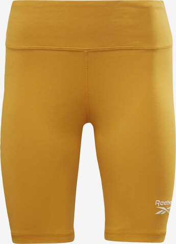 Reebok Sport Workout Pants 'Identity' in Yellow: front
