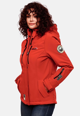 MARIKOO Weatherproof jacket 'Kleine Zicke' in Red