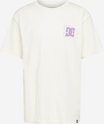 DC Shoes T-shirt 'MID CENTURY' i vit: framsida