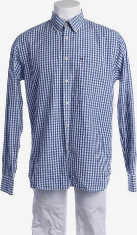 TOMMY HILFIGER Freizeithemd / Shirt / Polohemd langarm M in Blau: predná strana