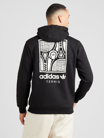 ADIDAS ORIGINALS Sweatshirt in Schwarz: predná strana