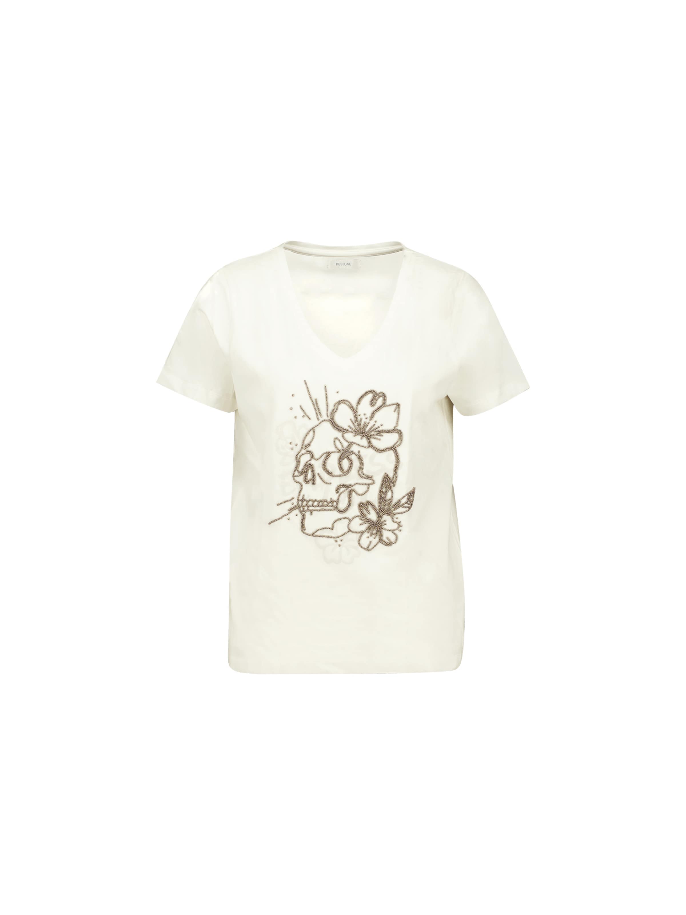 T-shirt 'SELLAH' Deeluxe en blanc : devant