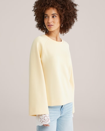 WE Fashion Свитшот в Желтый