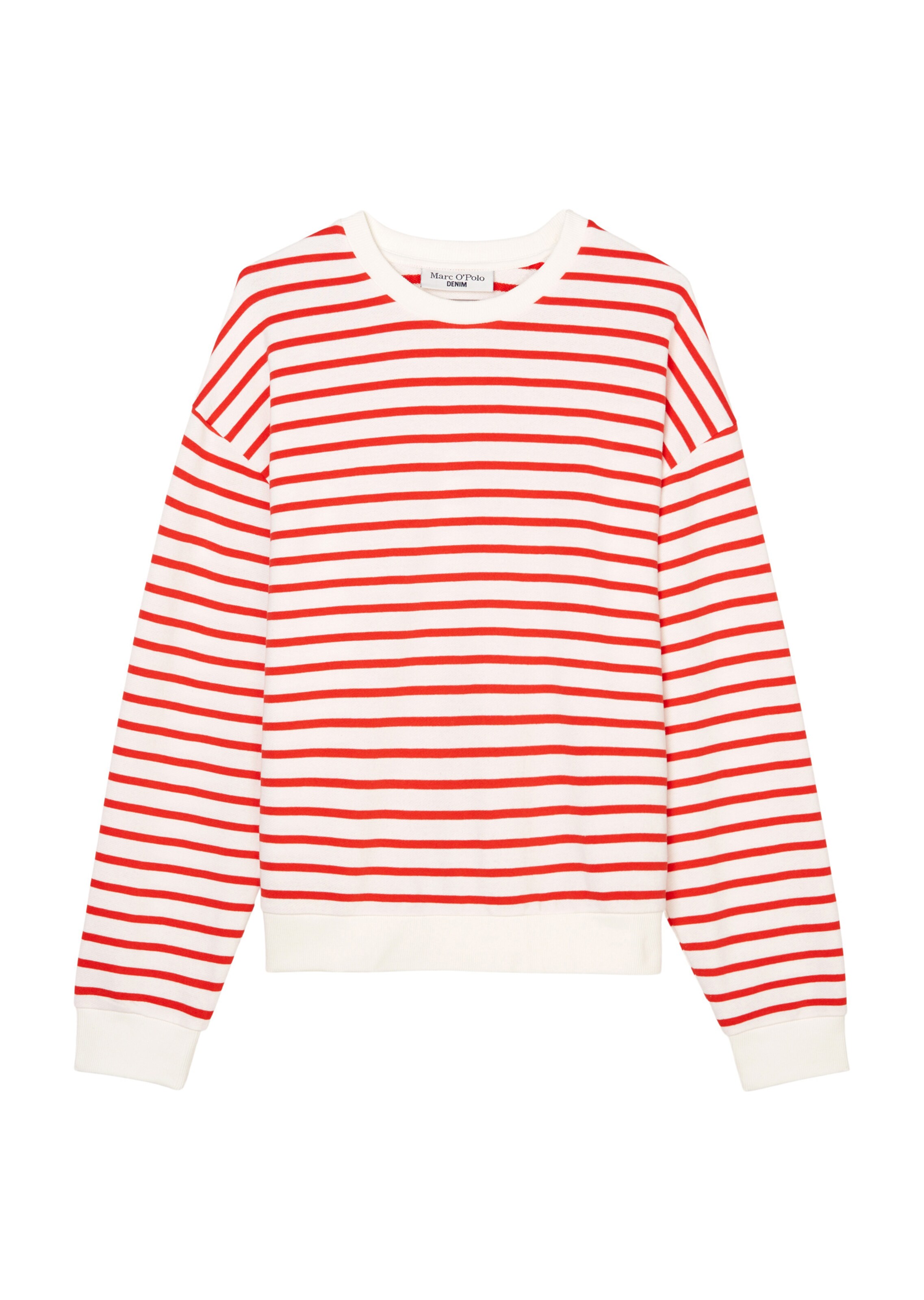 Marc O'Polo DENIM Sweatshirt in Rot: Vorderseite