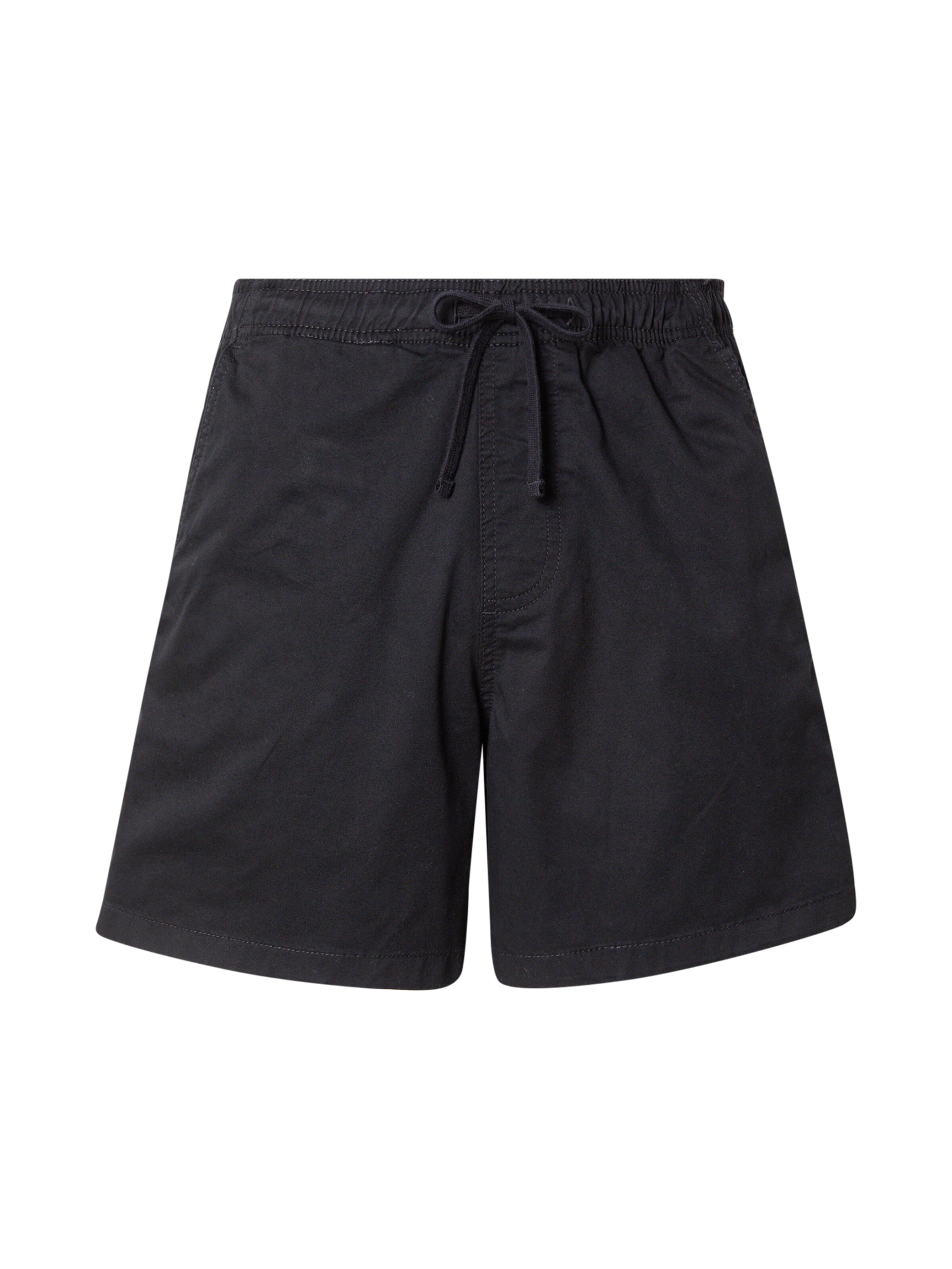 HOLLISTER Regular Панталон в черно: отпред