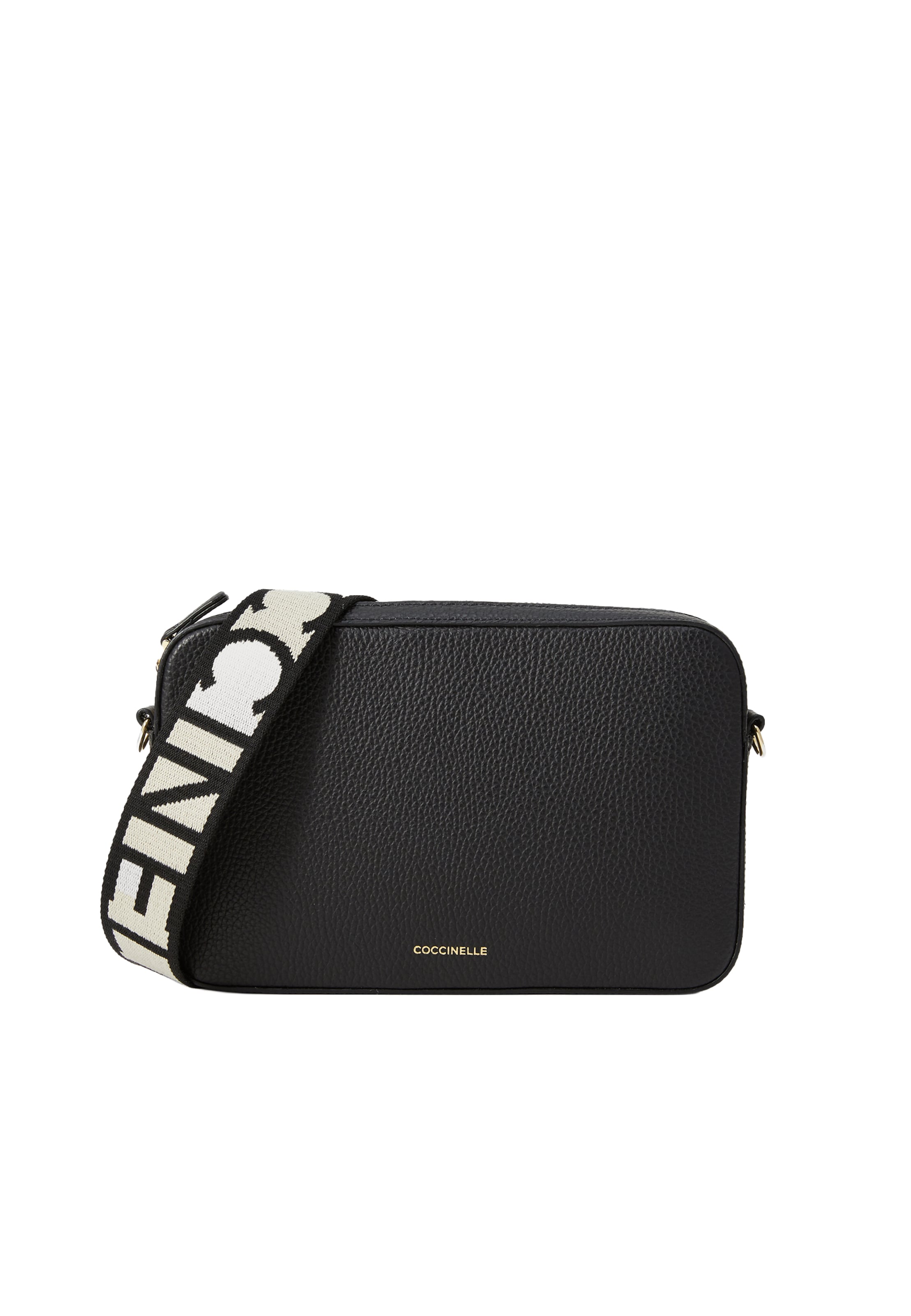 Sac bandoulière 'Tebe' Coccinelle en noir : devant