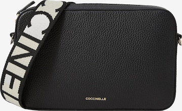 Sac bandoulière 'Tebe' Coccinelle en noir : devant