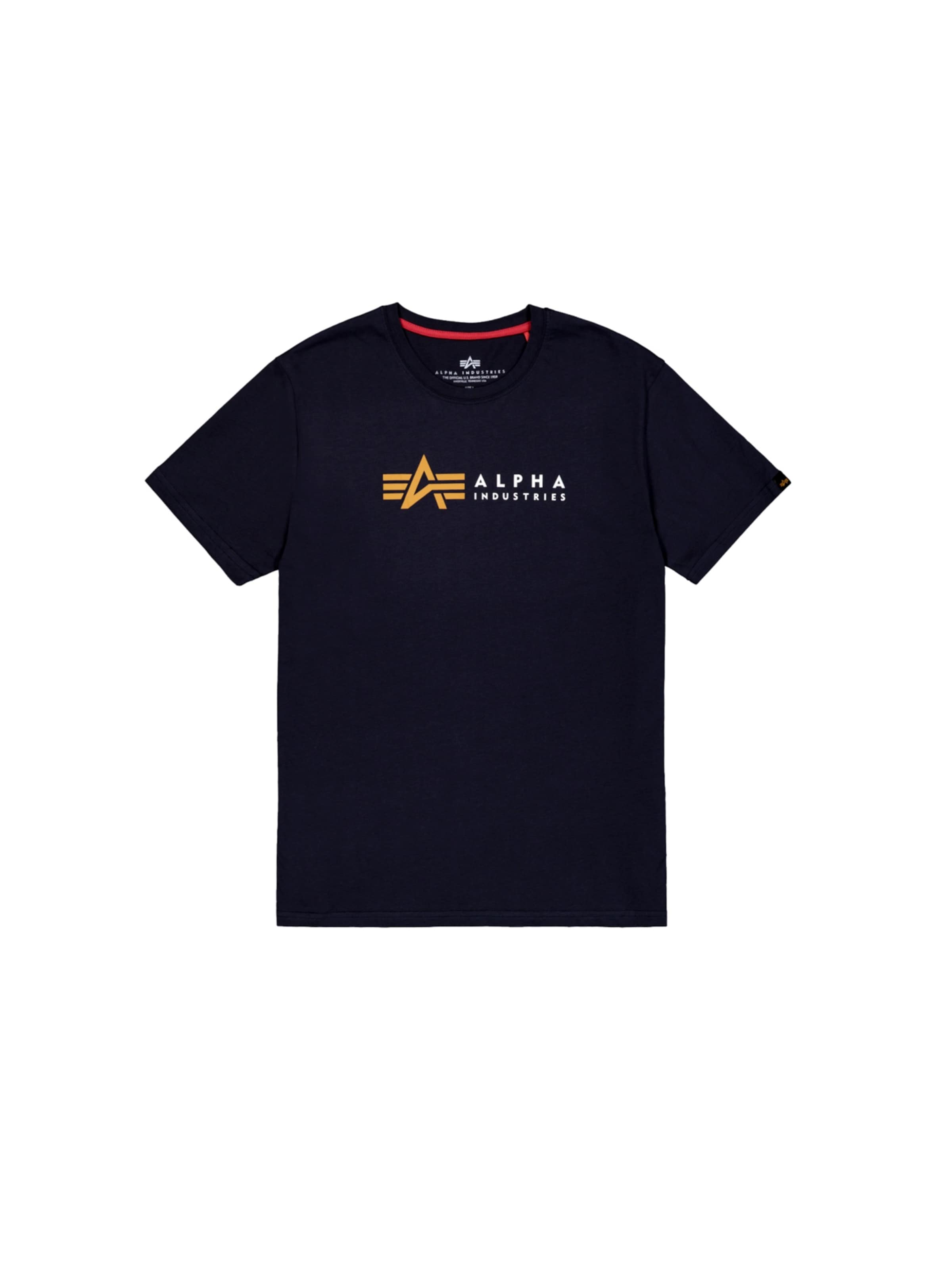 Maglietta di ALPHA INDUSTRIES in blu: frontale