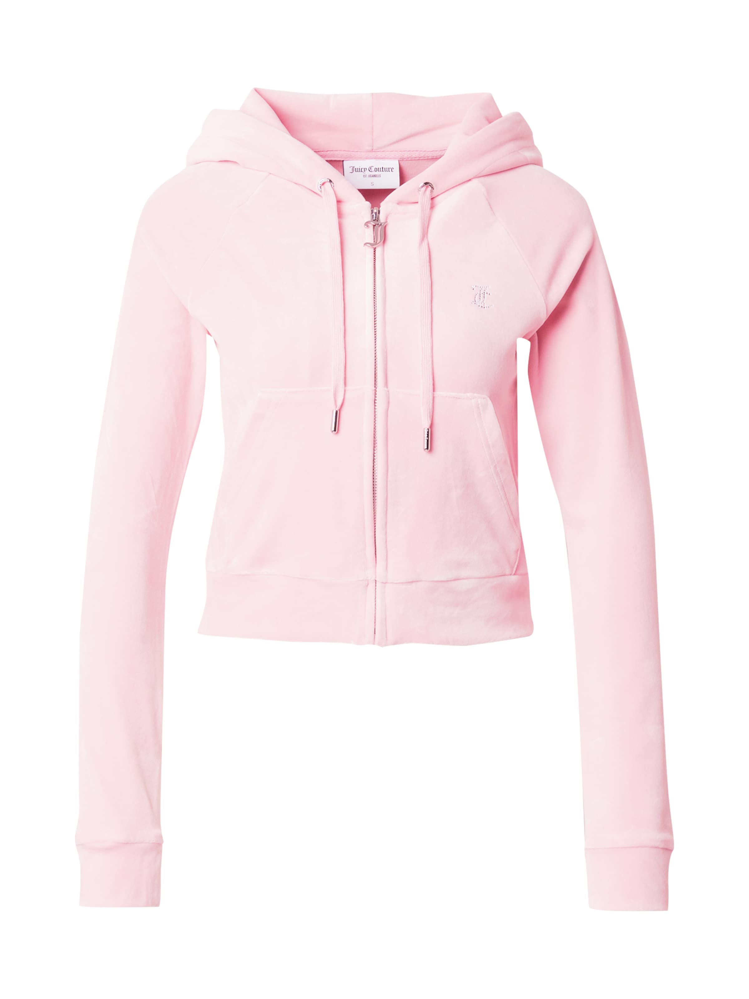 Juicy Couture Sweatjacke 'MADISON' in Pink: Vorderseite
