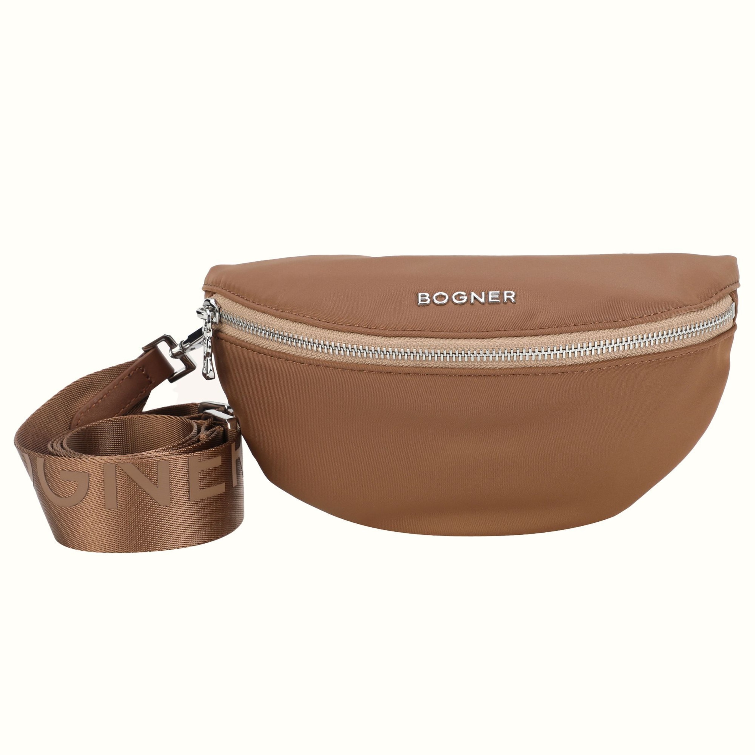 BOGNER Gürteltasche 'Klosters Sina' in Braun: Vorderseite