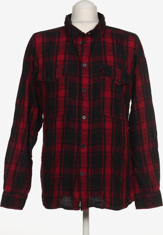 tigha Button Up Shirt in M in Red: front