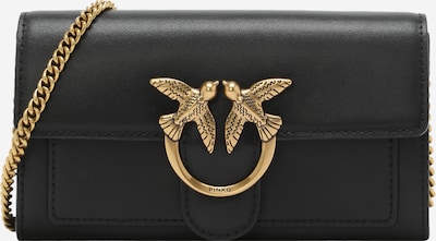 PINKO Pikkulaukku 'Love One' värissä kulta / musta, Tuotenäkymä